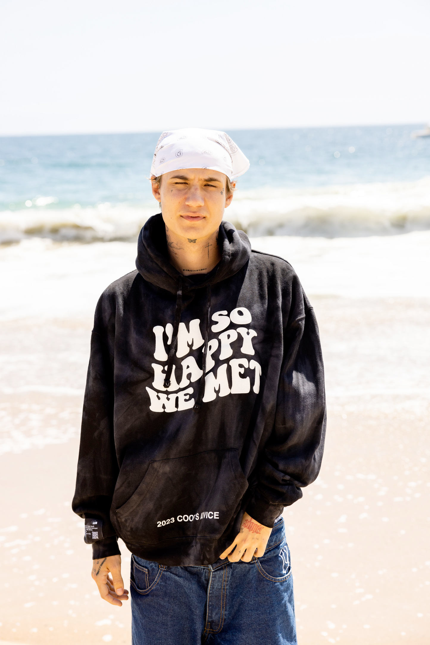 'I'm So Happy We Met' JXDN x Coop's Hoodie