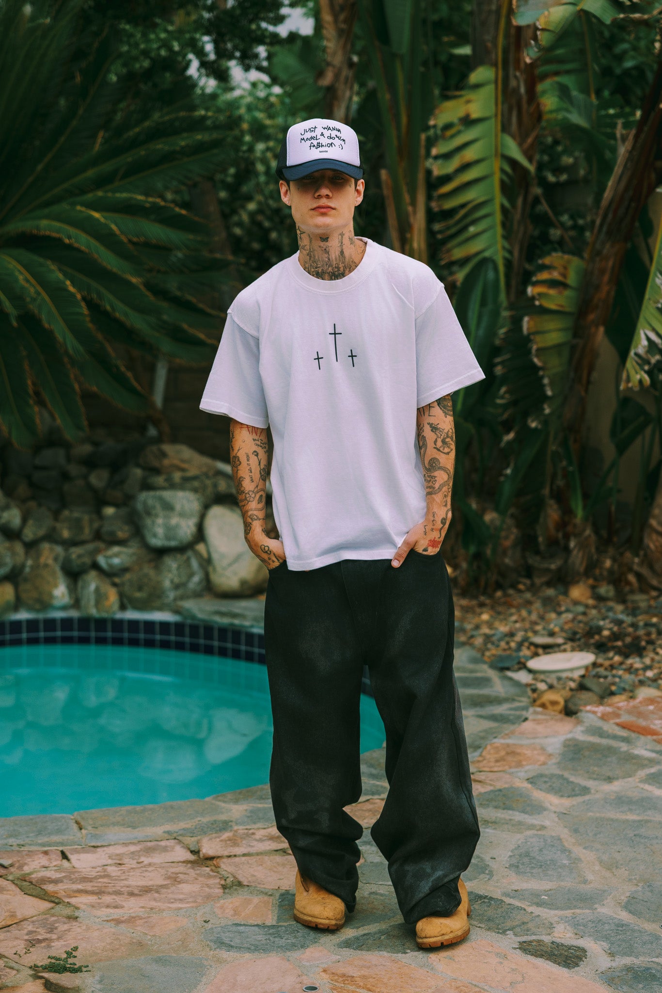 'Spend Time With God' White Tee