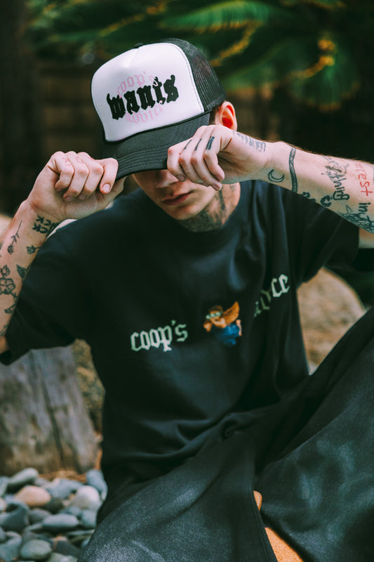 Coop’s Advice x WANTS Statement Trucker
