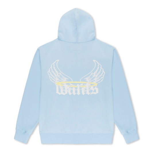 '3 Crosses' Blue Hoodie
