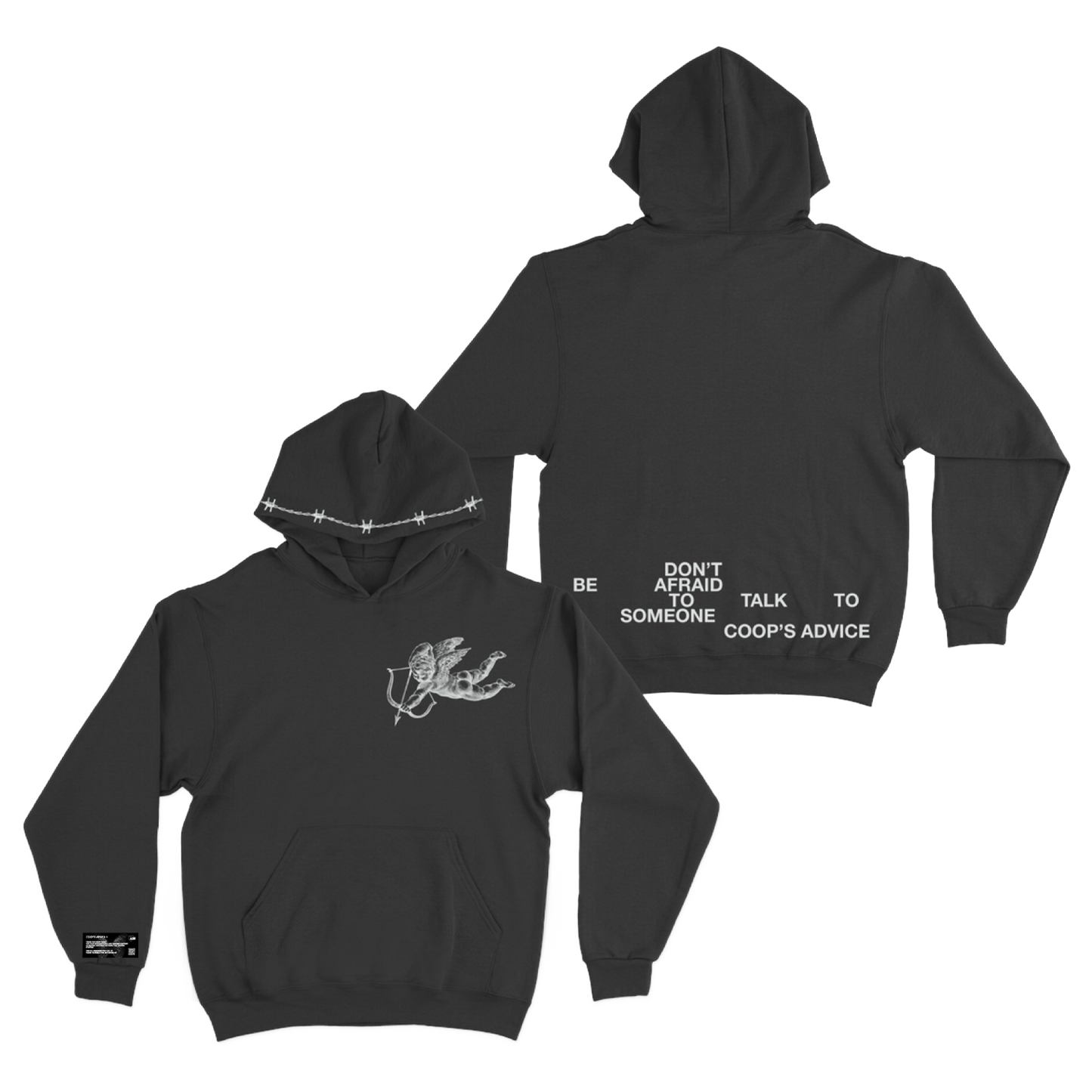 'Don't Be Afraid' Hoodie