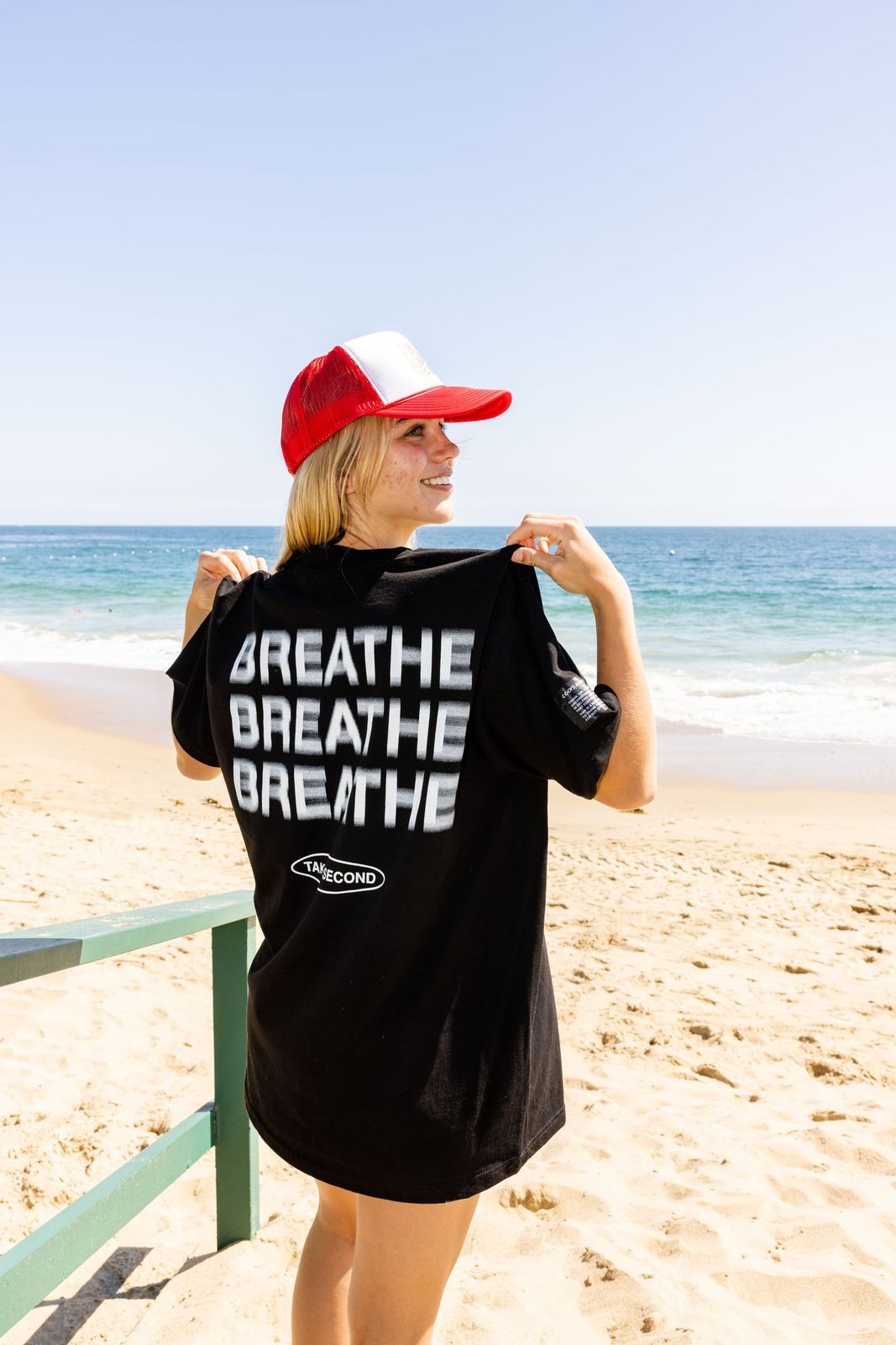 'Breathe' Tee