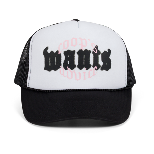 Coop’s Advice x WANTS Statement Trucker