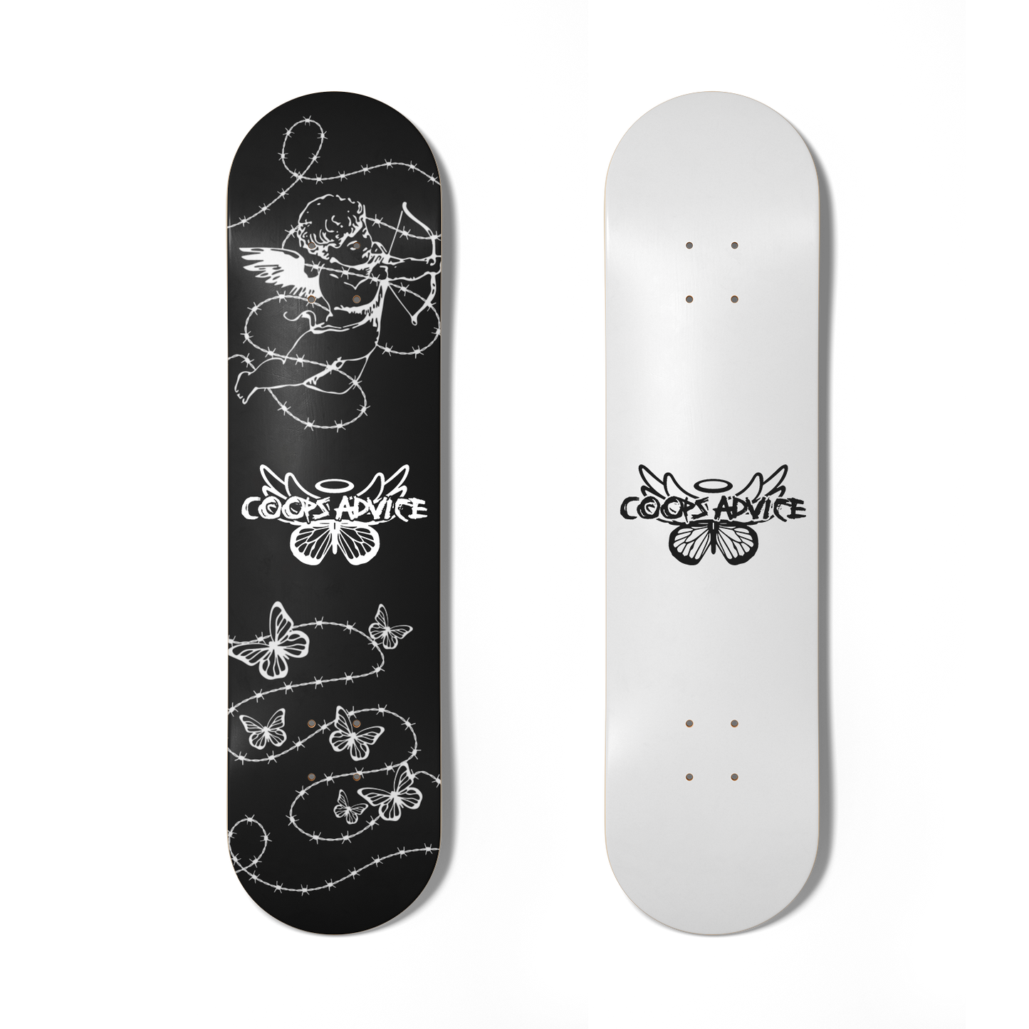 Coop's Black Skate Deck