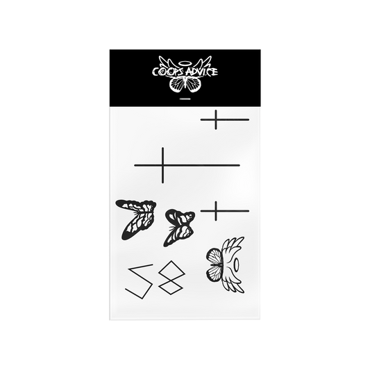 'Coop's Advice' Temporary Tattoo Pack